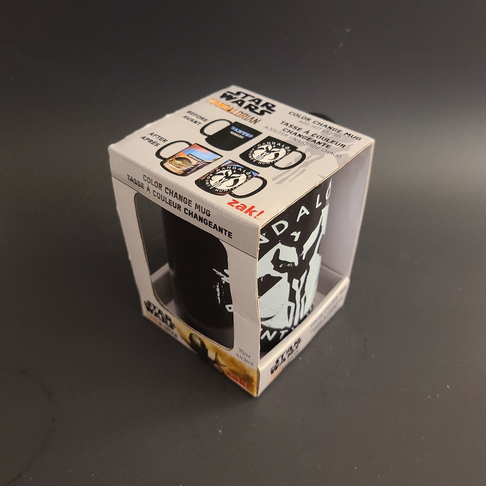 Zak! Star Wars Mandalorian Color Changing Mug, 15 oz